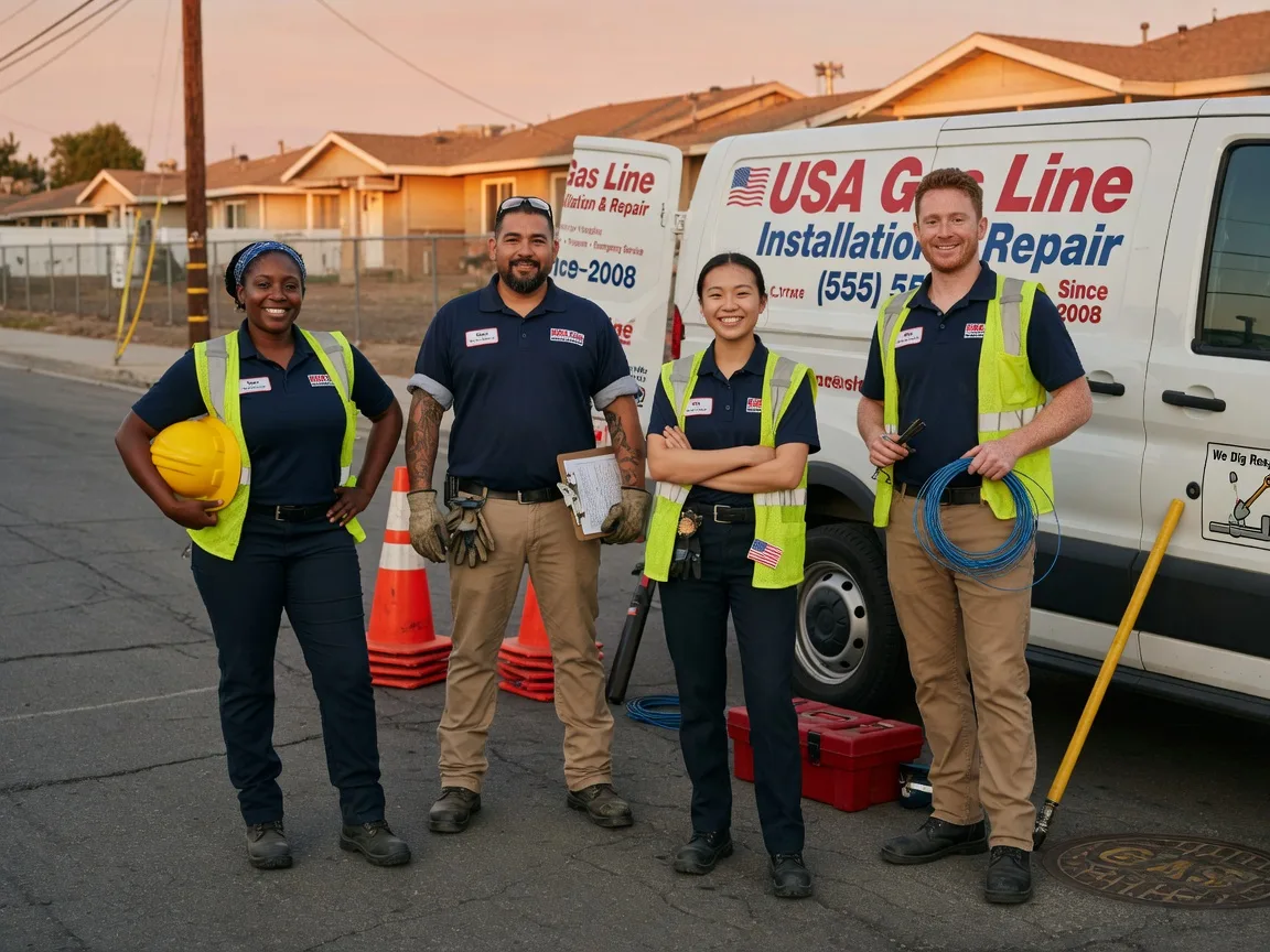 Gas Line Installation company in Pontotoc, TX